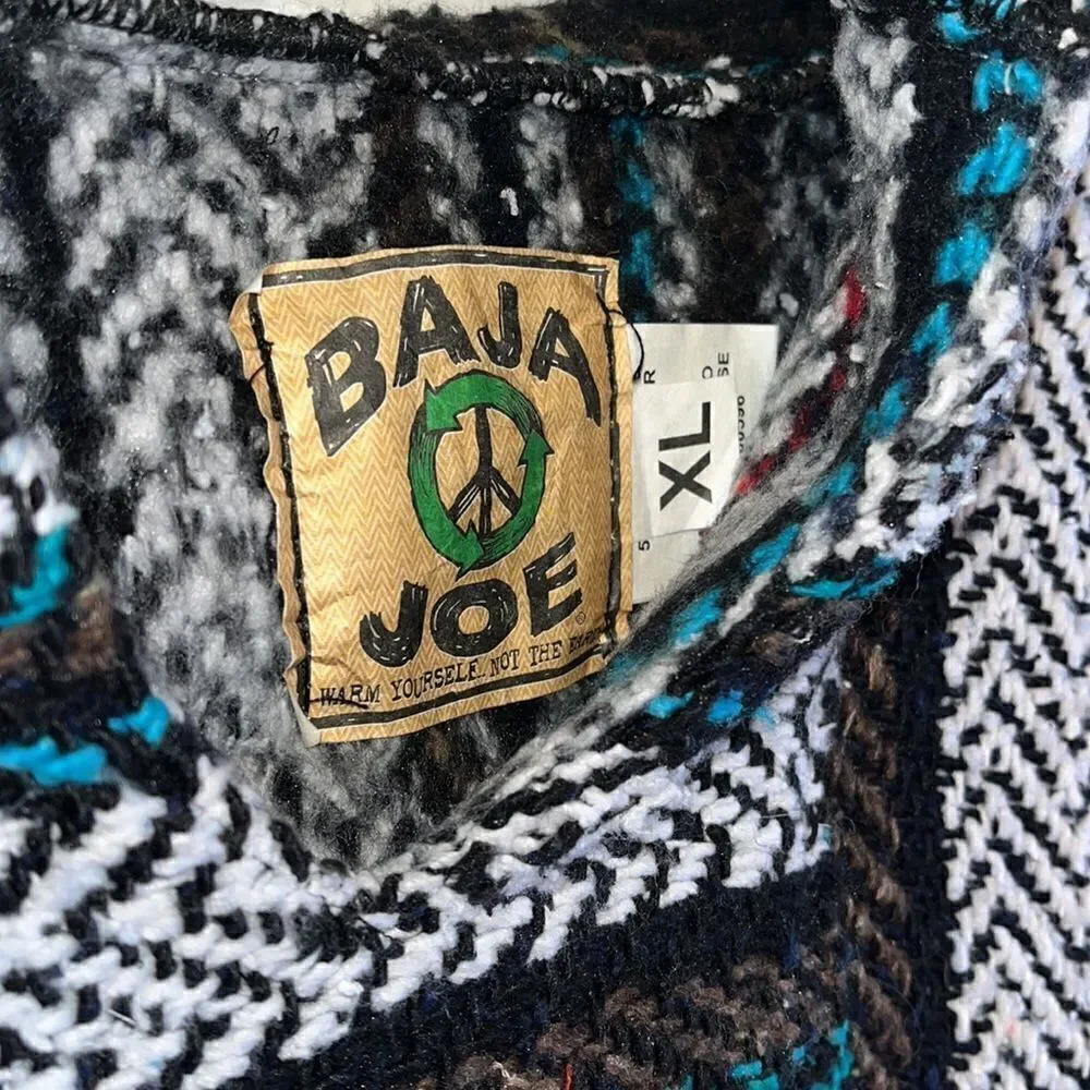 EXCELLENT CONDITION BAJA JOE XL EARTH FRIENDLY SOUTHWESTERN BOHO STYLE PULLOVER